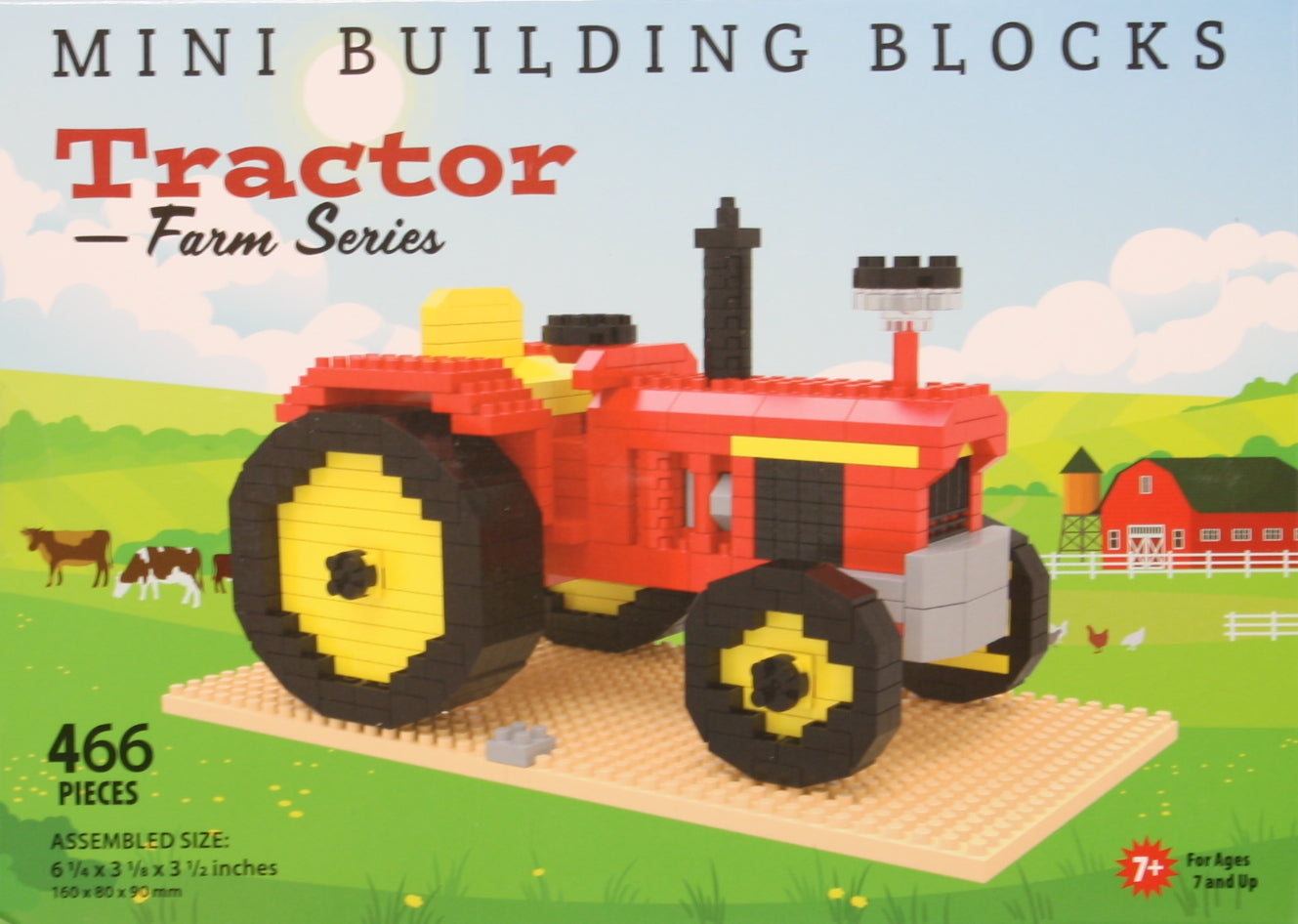 Mini Building Blocks - Farm Series - Tractor