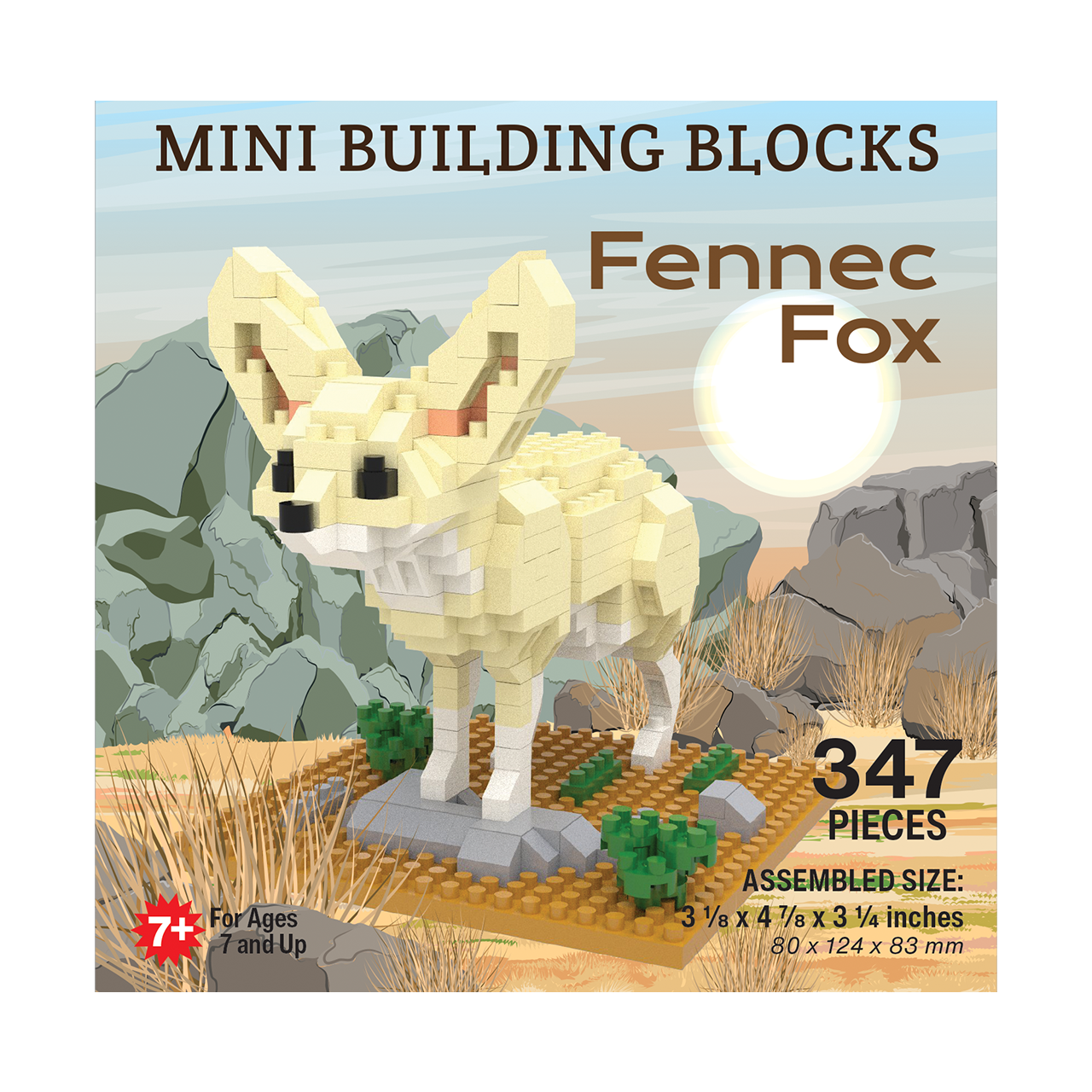 Mini Building Blocks - Fennec Fox