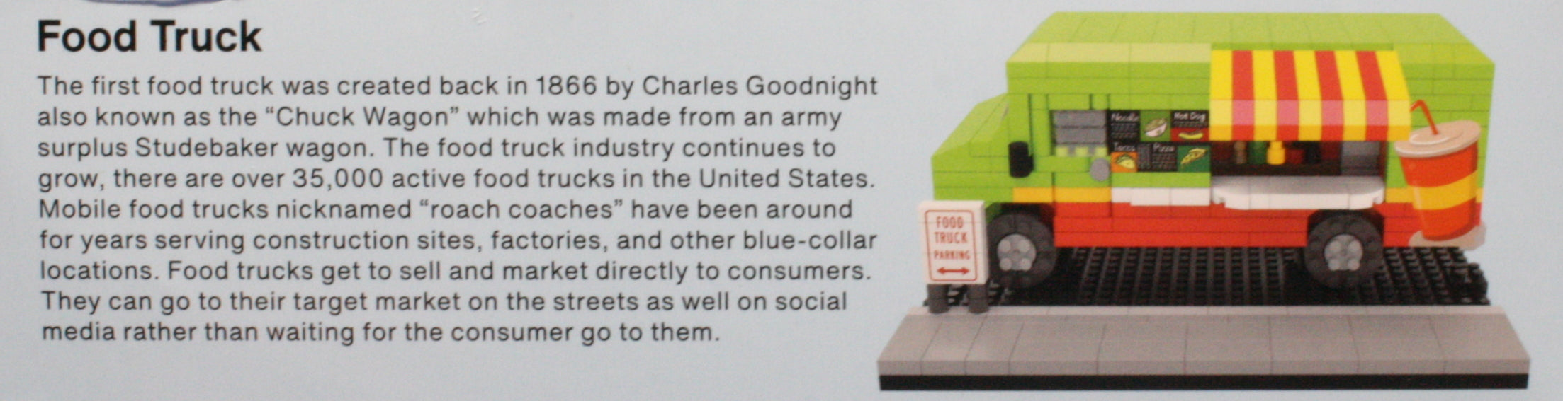 Mini Building Blocks - Food Truck