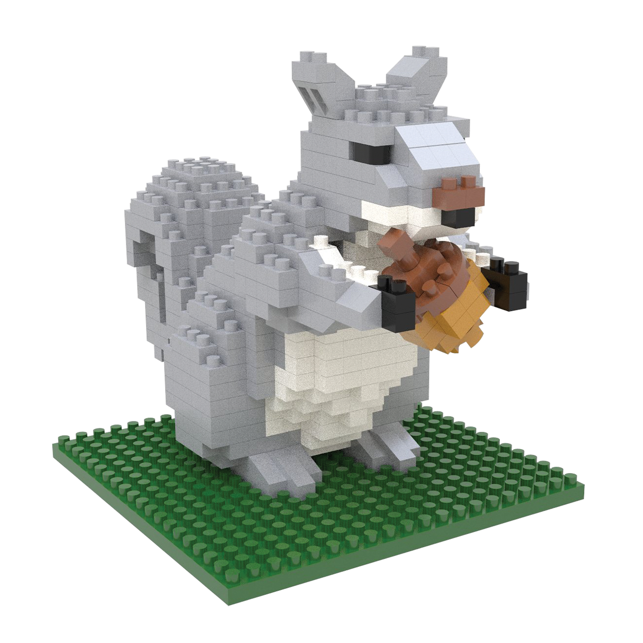 Mini Building Blocks - Gray Squirrel
