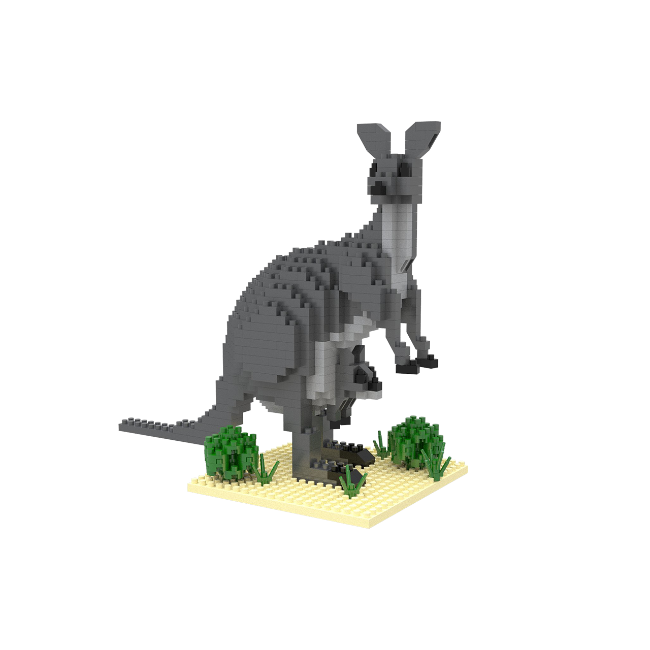 Mini Building Blocks - Kangaroo
