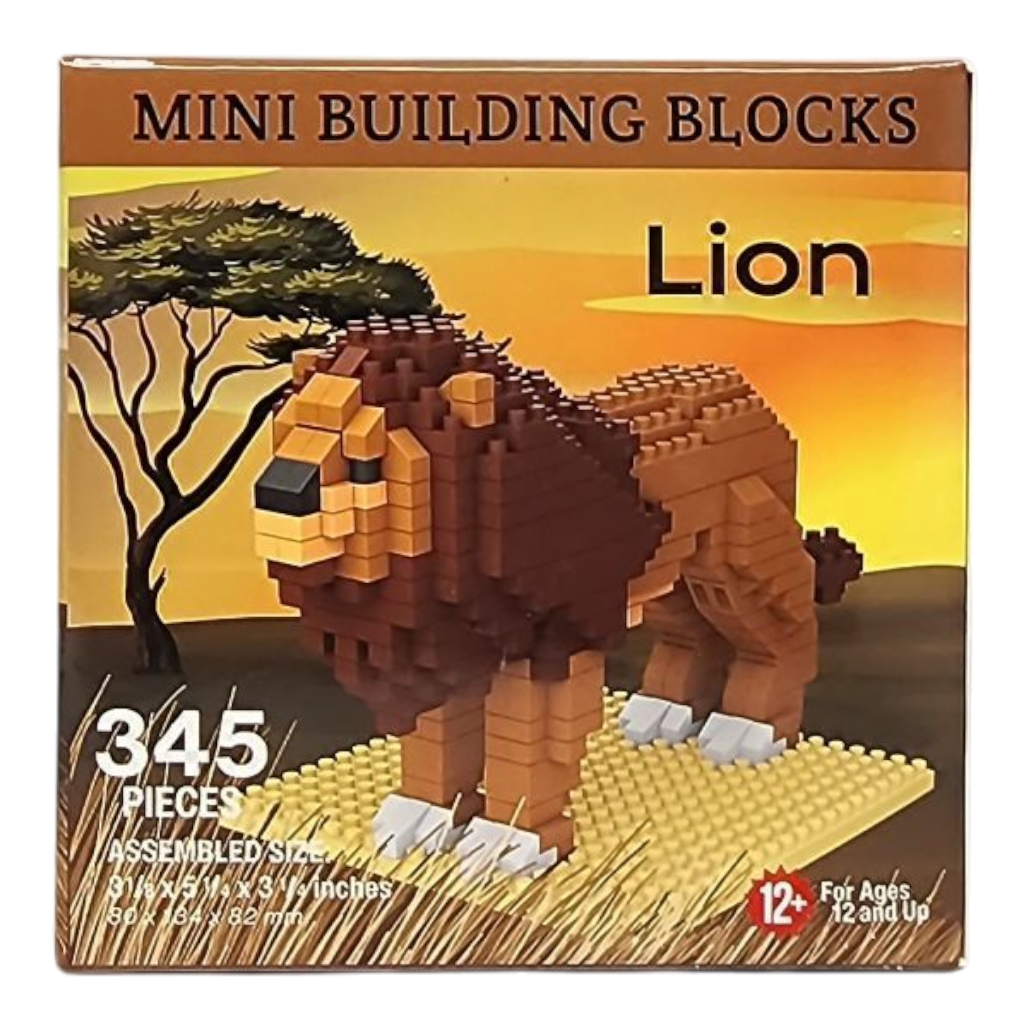 Mini Building Blocks - Lion
