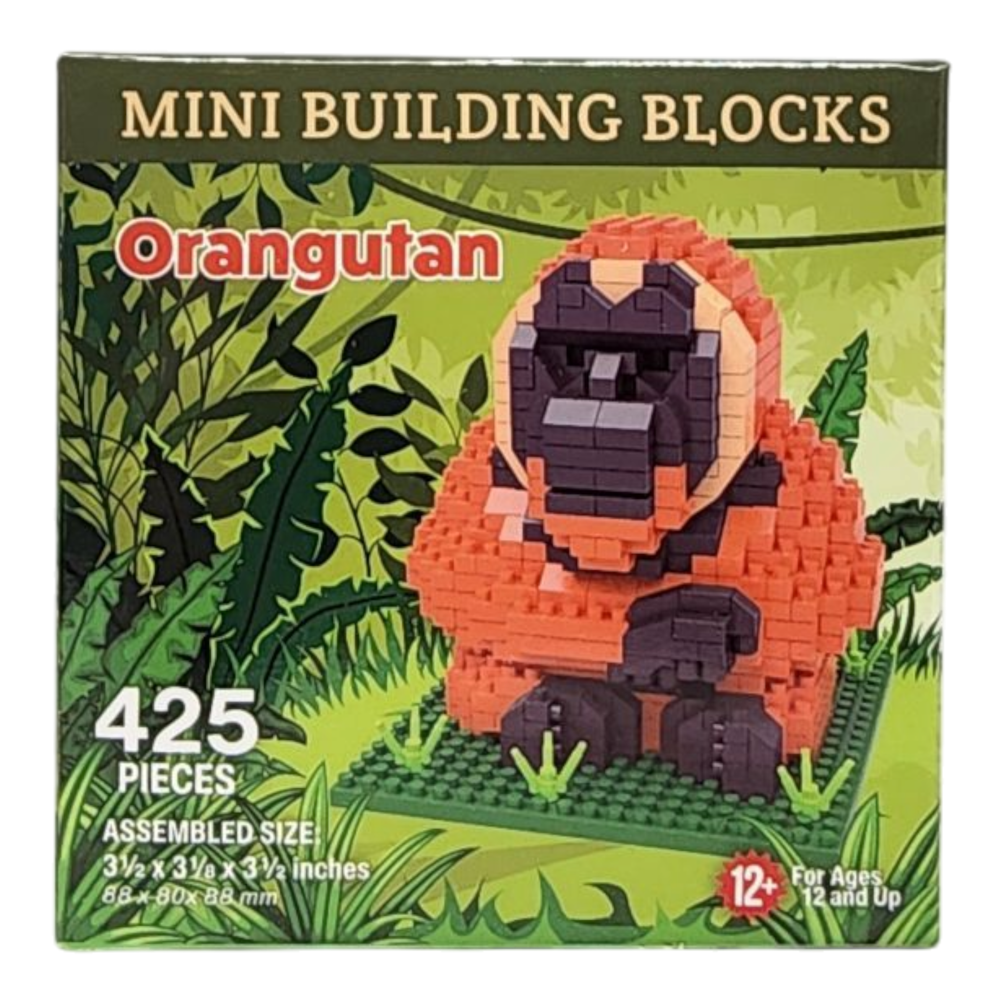 Mini Building Blocks - Orangutan