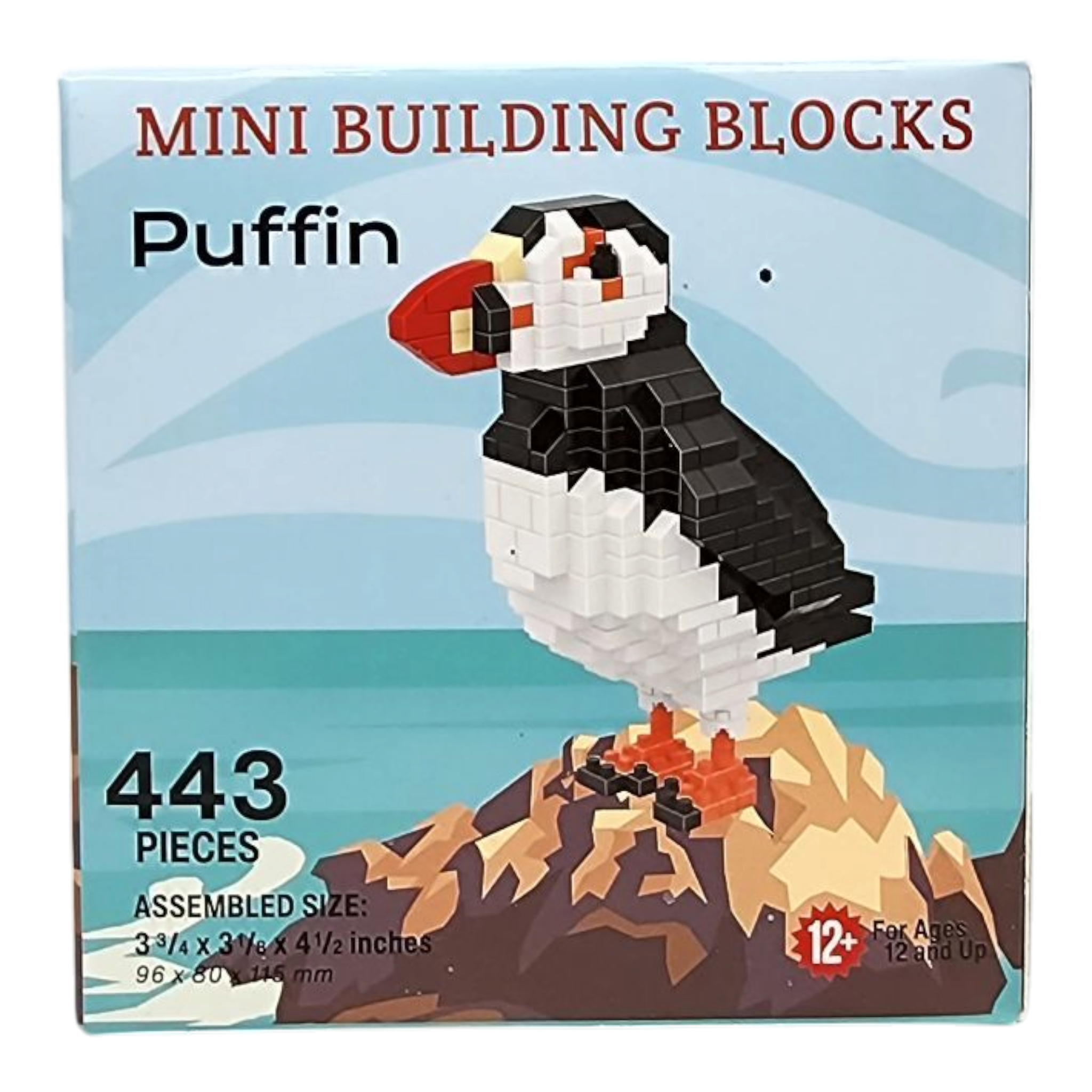 Mini Building Blocks - Puffin
