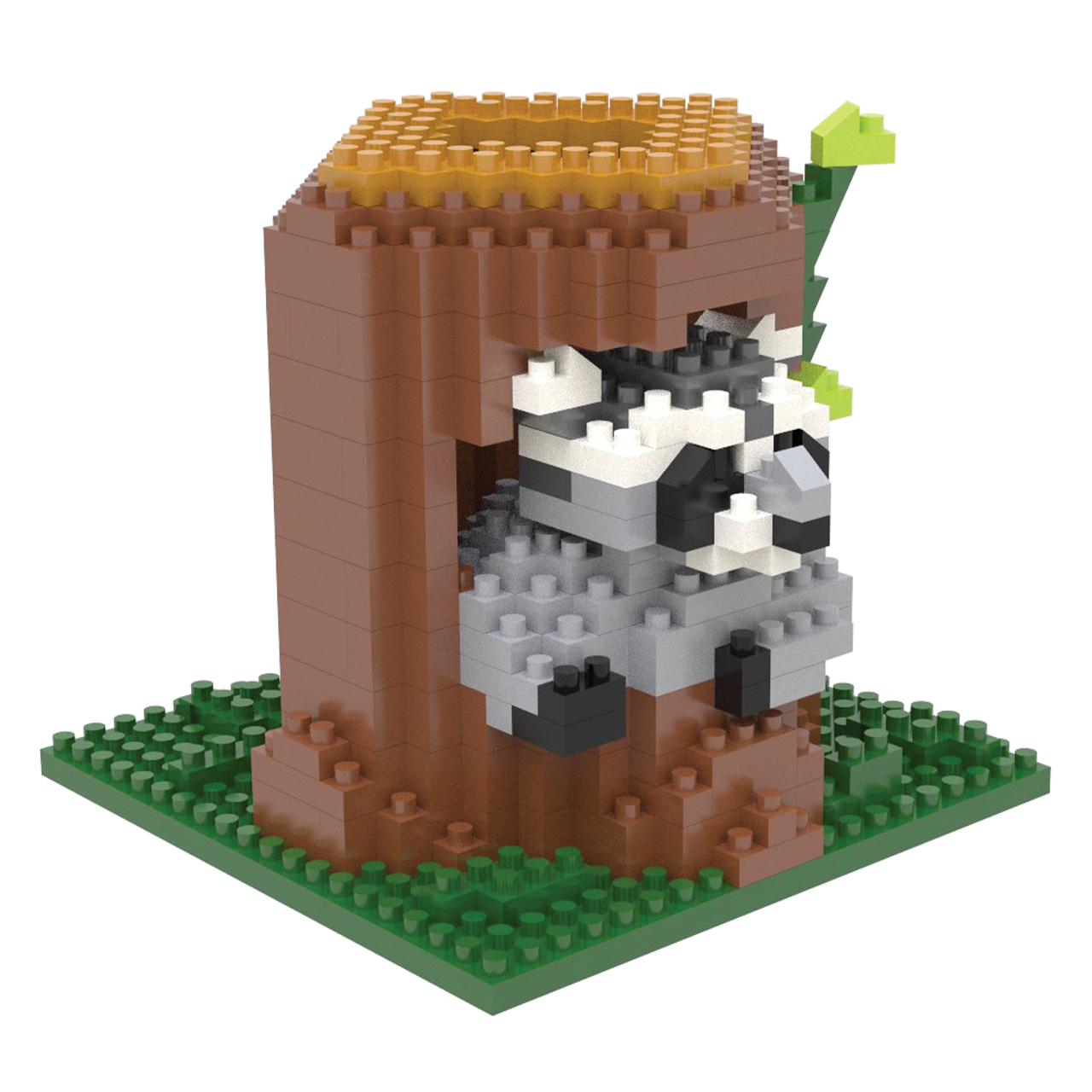 Mini Building Blocks - Raccoon