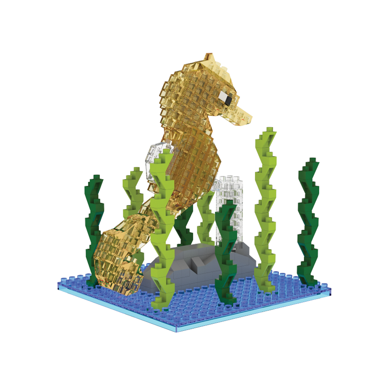 Mini Building Blocks - Seahorse