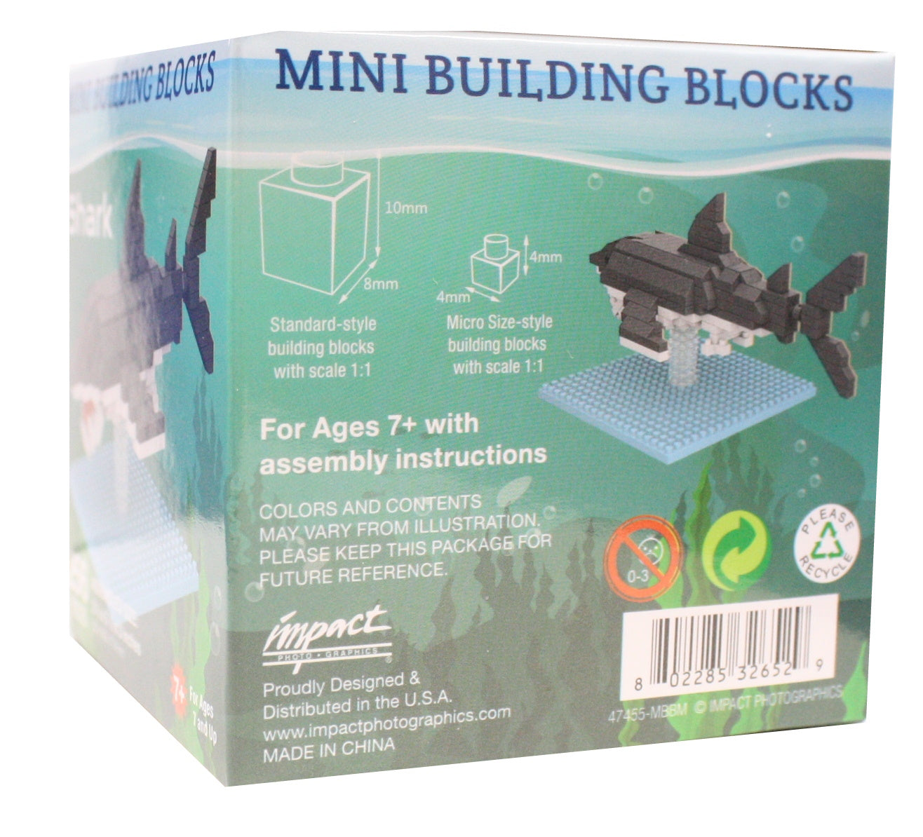 Mini Building Blocks - Shark