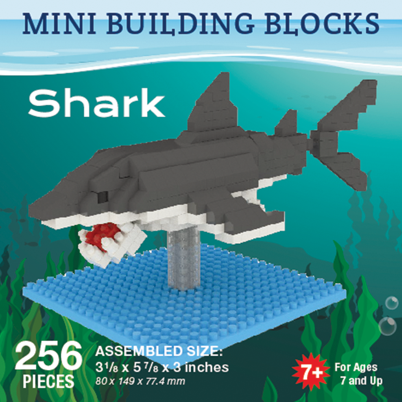 Mini Building Blocks - Shark