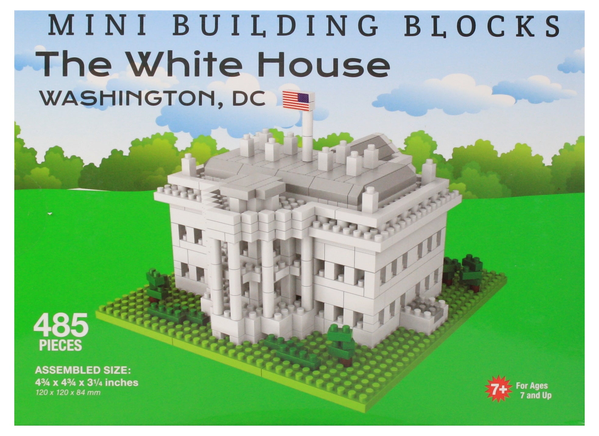 Mini Building Blocks - The White House