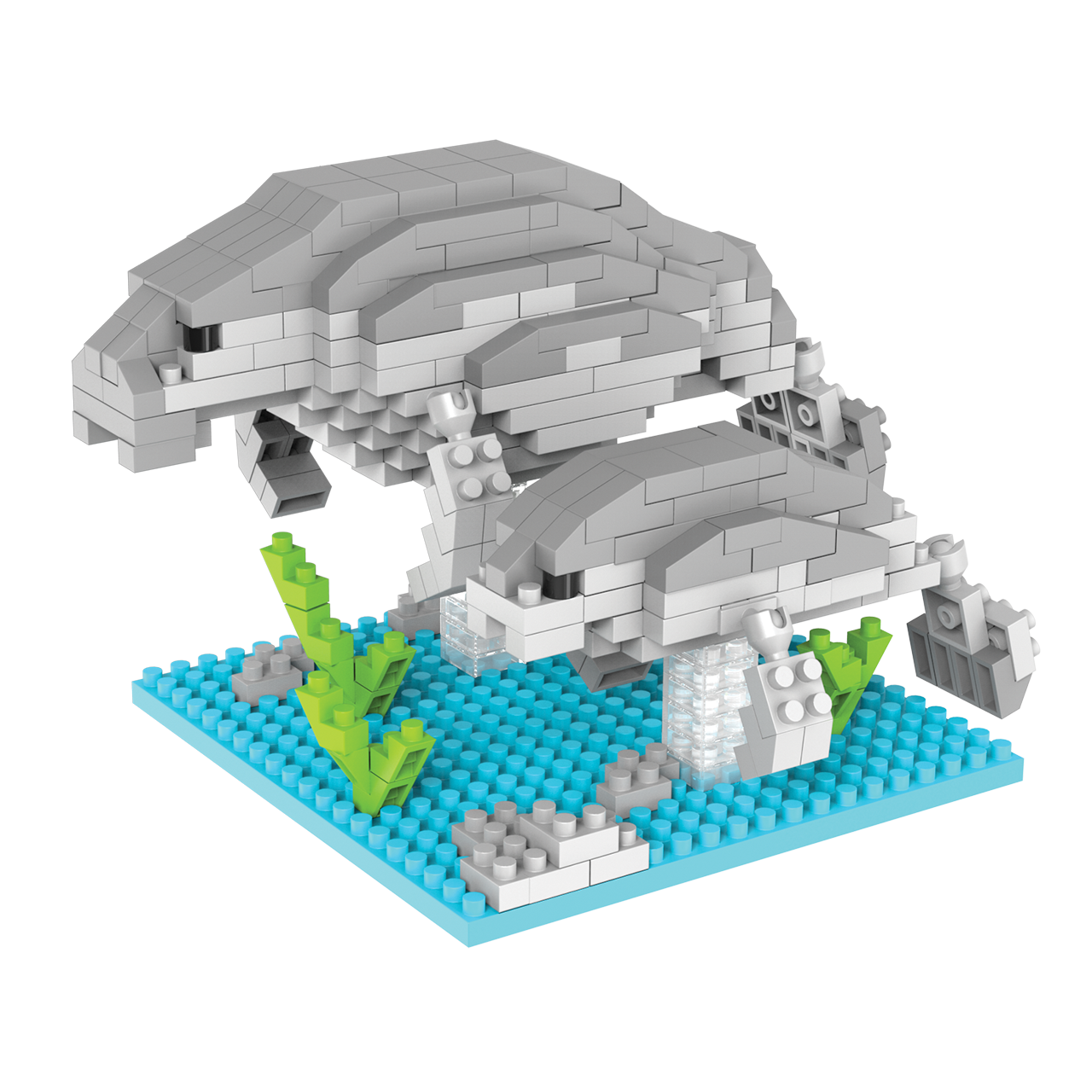 Mini Building Blocks - West Indian Manatee