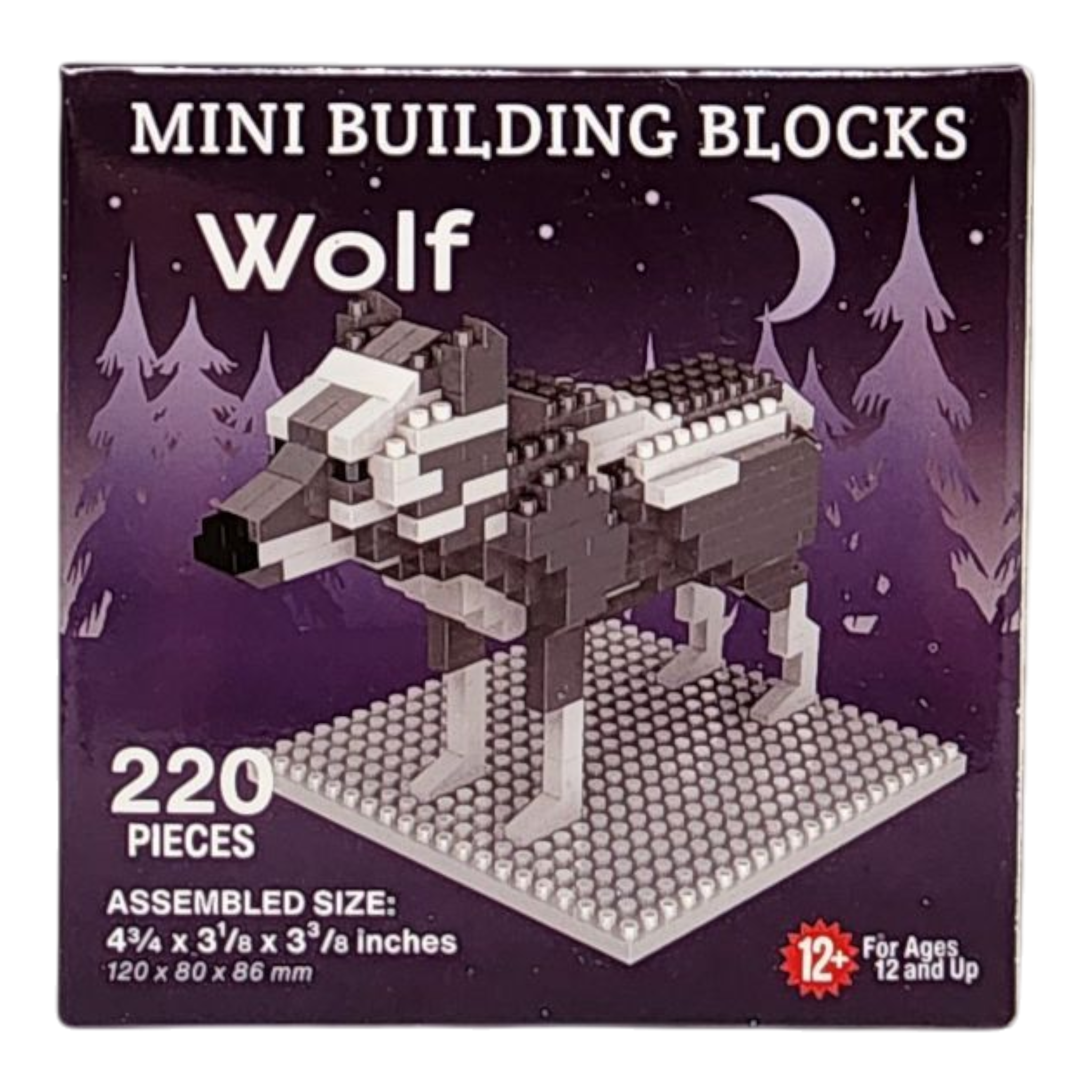 Mini Building Blocks - Wolf