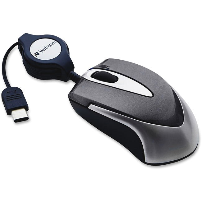 Mini Opti Travel Mouse For Usb-C Black