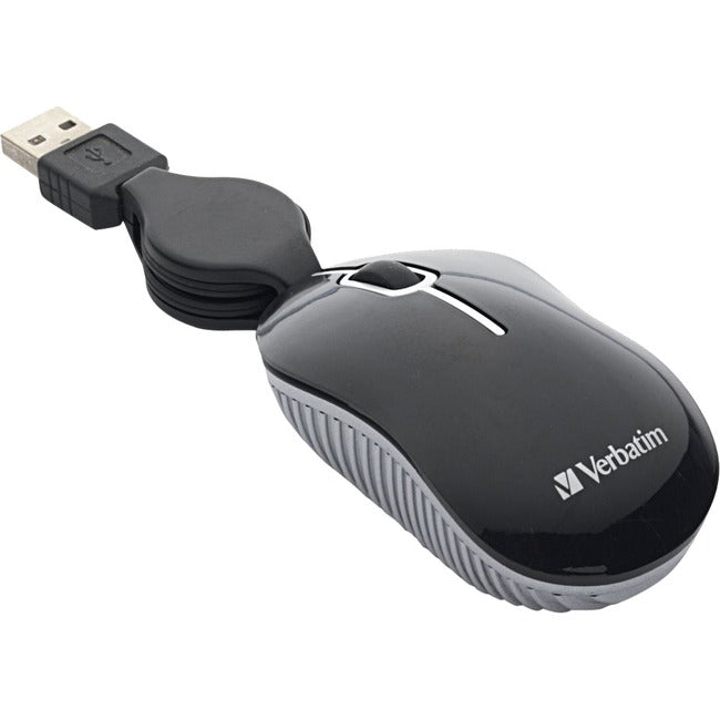 Mini Travel Optical Mouse Black