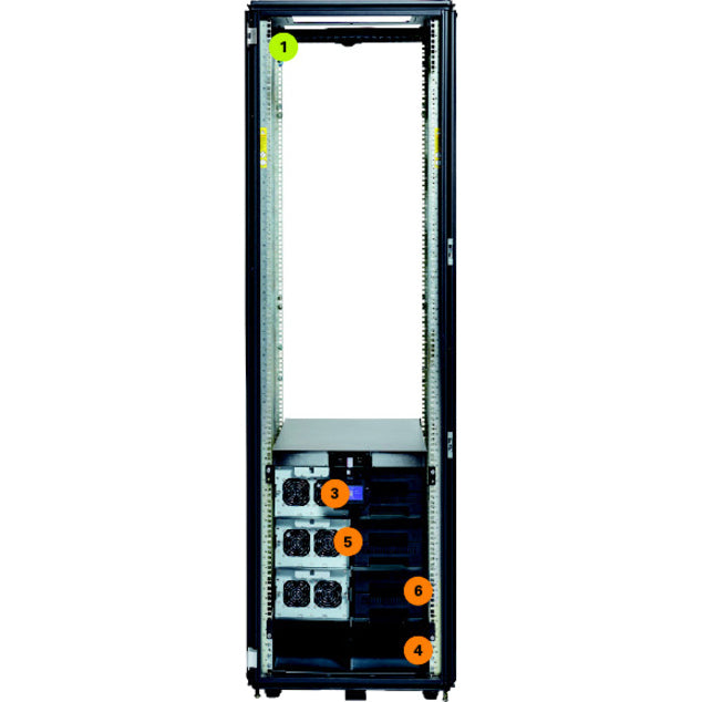 Modular UPS Eaton 9PXM 12kVA Scalable - N+1 Redundant Double-Conversion Data Center UPS | Eaton 9PXM12S12K