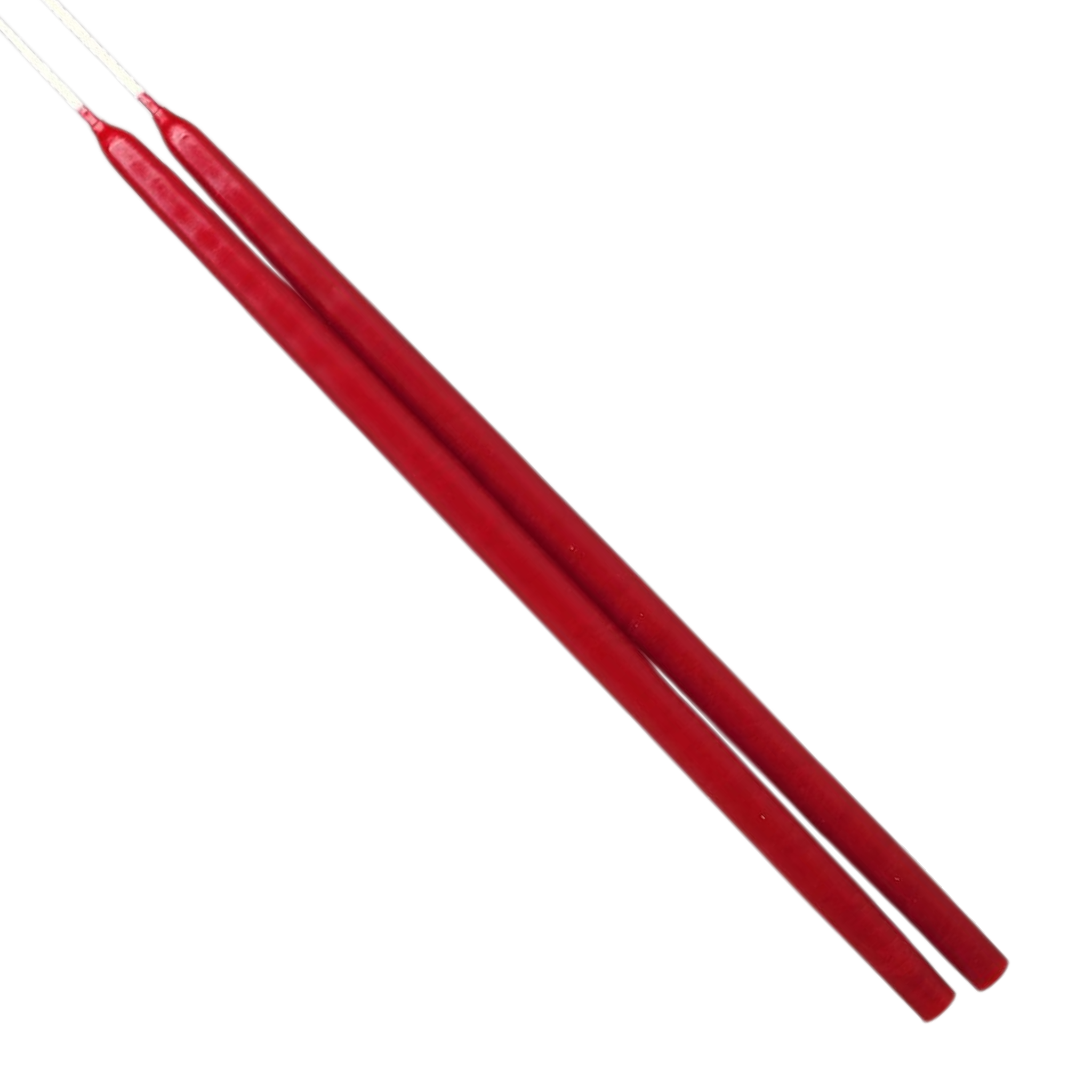 Mole Hollow Half Sized Taper Pair (Sweetheart Red) - 10 Inch