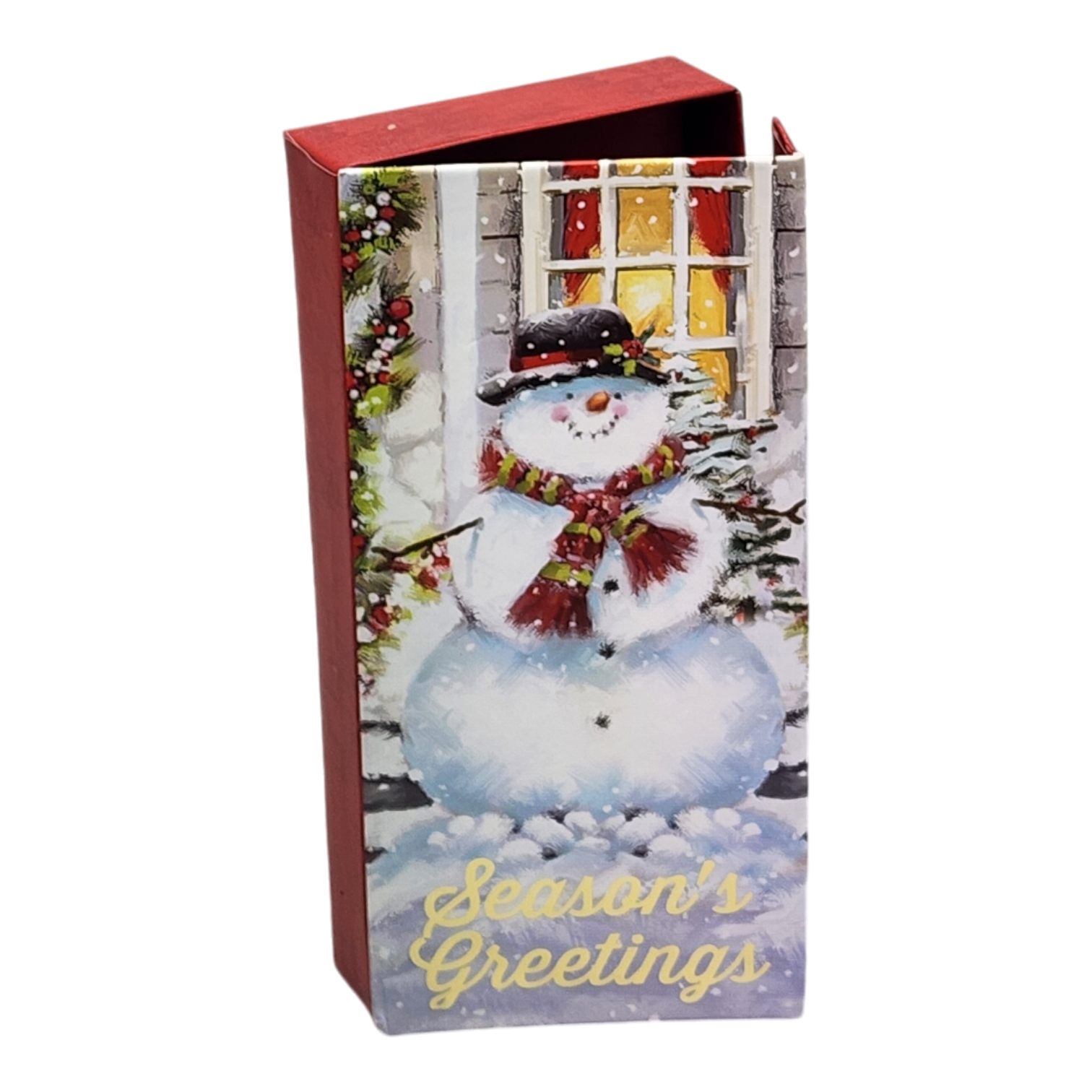 Money / Gift Card Holder - Season's Greetings Snowman