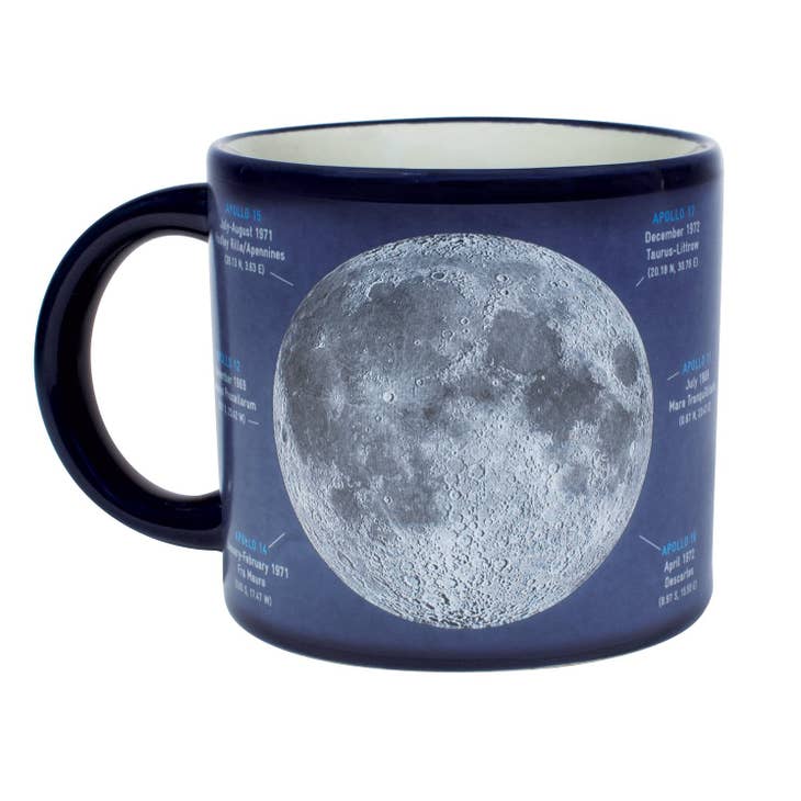 Moon Heat-Changing Coffee Mug