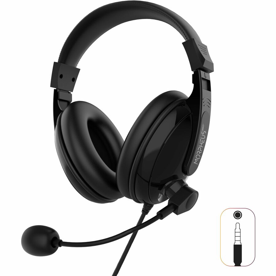 Morpheus 360 Basic Multimedia Stereo Headset - Adjustable Microphone - Lightweight
