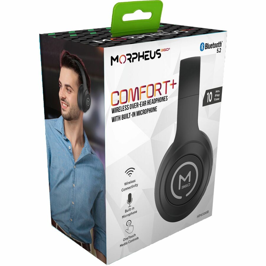 Morpheus 360 Comfort+ Wireless over ear Headphones, Bluetooth 5.0 Headset with