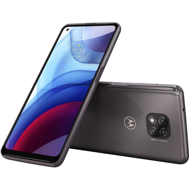 Motorola Mobility moto g power (2021) 64 GB Smartphone - 6.6 LCD HD+ 1600 x 720 - Octa-core (Kryo 260 GoldQuad-core (4 Core) 2 GHz + Kryo 260 Silver Quad-core (4 Core) 1.80 GHz - 4 GB RAM - Android 10 - 4G - Flash Gray" MOTXT21173
