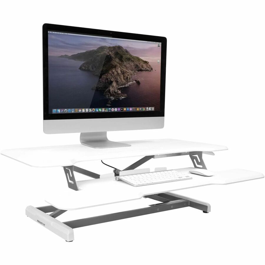 Mount-It! Standing Desk Converter with 38" Desktop