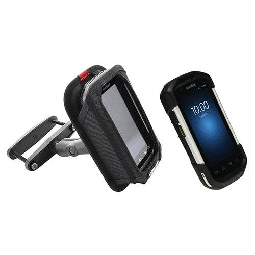 Mountable Holster with Clamp for Zebra TC7X with Hand Strap