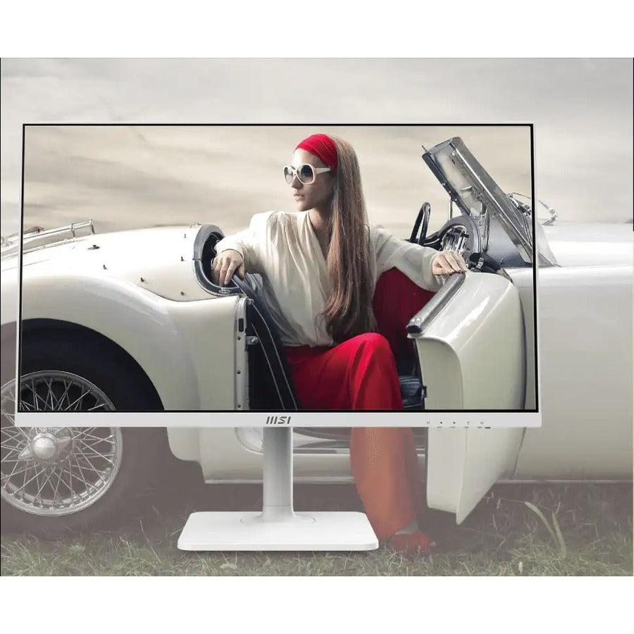Msi Modern Md271Pw 27 Inch Full Hd Ips 1000:1 5Ms Hdmi Anti-Glare Monitor W/ Speakers