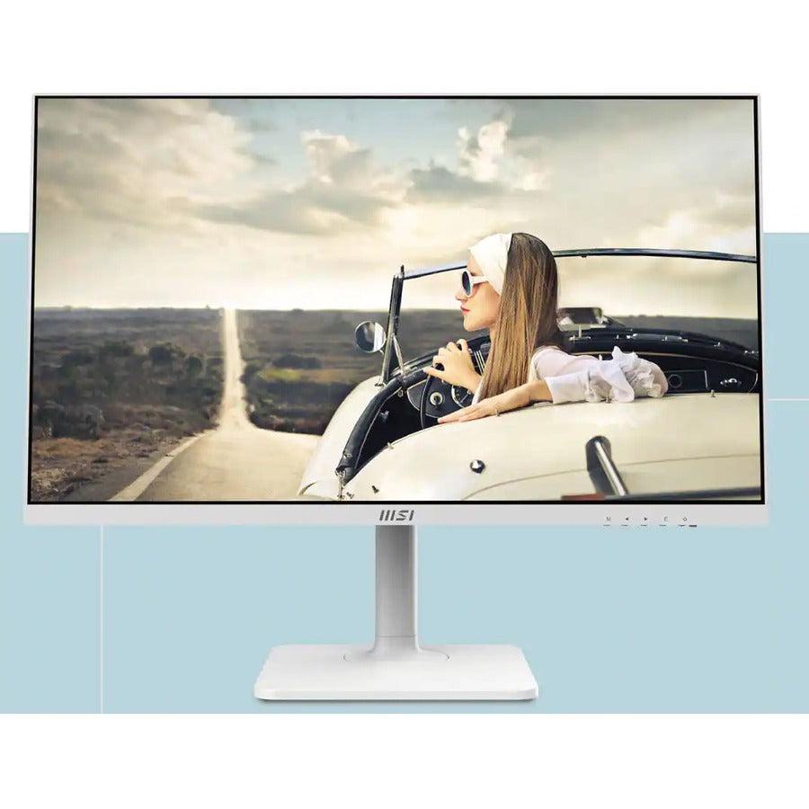 Msi Modern Md271Pw 27 Inch Full Hd Ips 1000:1 5Ms Hdmi Anti-Glare Monitor W/ Speakers