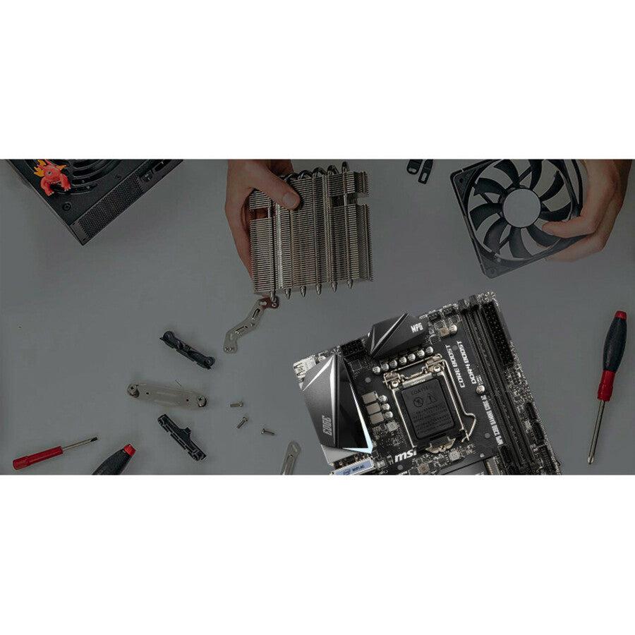 Msi Mpg Z390I Gaming Edge Ac Lga 1151 (300 Series) Intel Z390 Hdmi Sata 6Gb/S Usb 3.1 Mini Itx Intel Motherboard