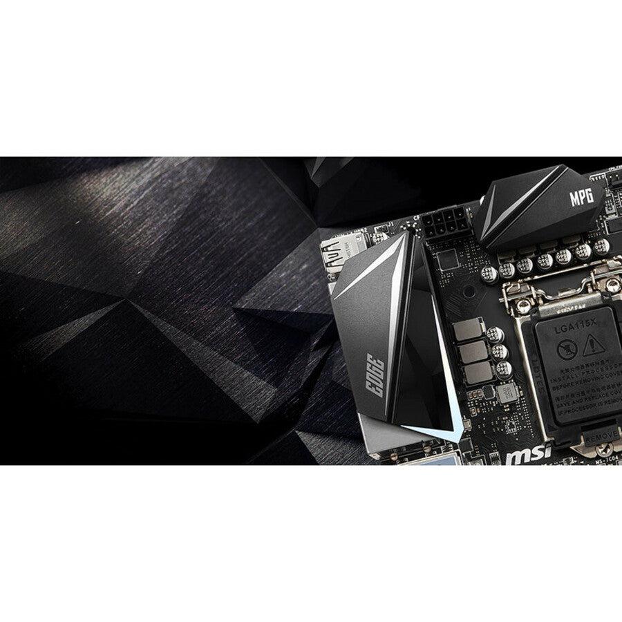 Msi Mpg Z390I Gaming Edge Ac Lga 1151 (300 Series) Intel Z390 Hdmi Sata 6Gb/S Usb 3.1 Mini Itx Intel Motherboard