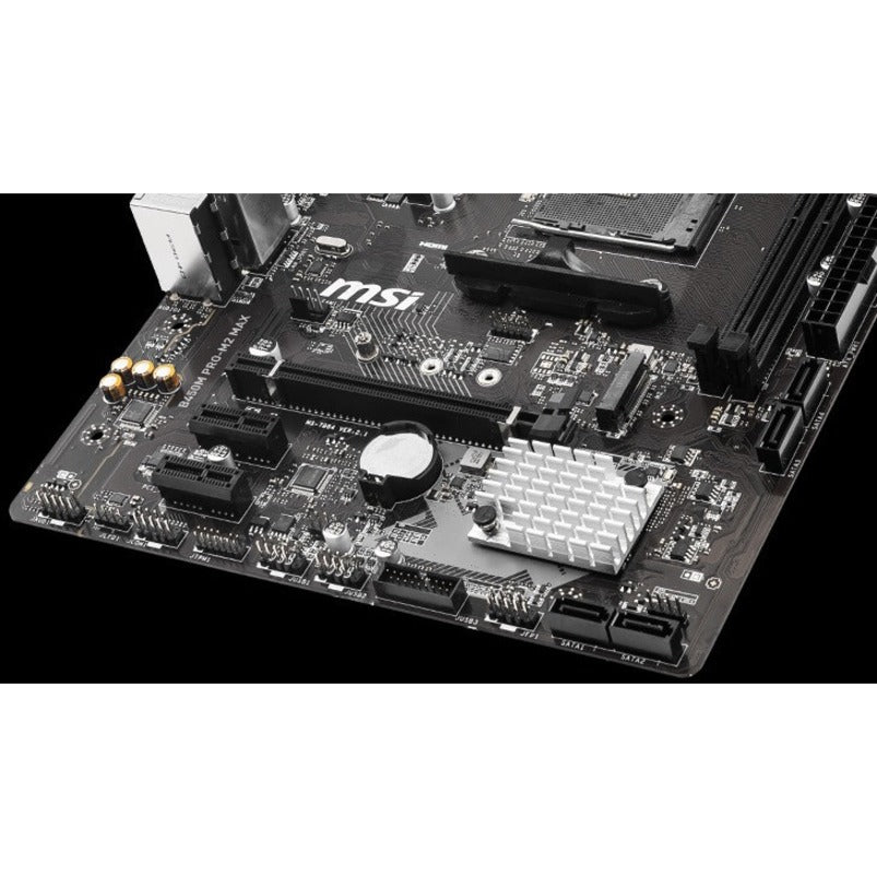 Msi Pro B450M Pro-M2 Max Am4 Amd B450 Sata 6Gb/S Micro Atx Amd Motherboard