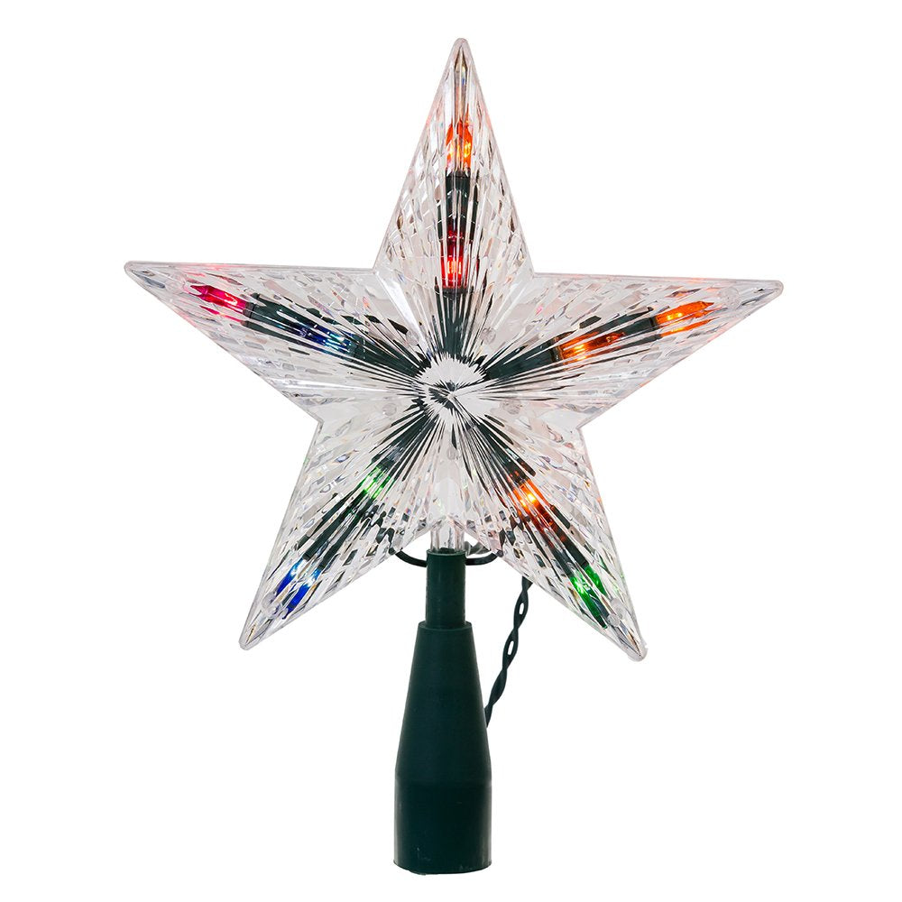 Multi-Colored Star Lighted Treetop