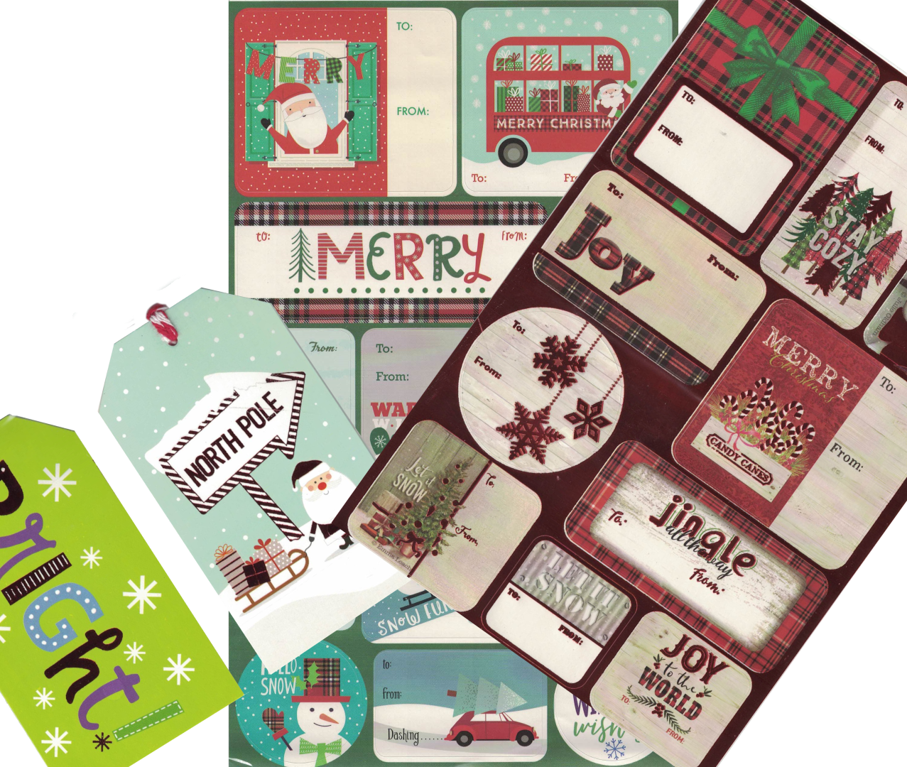 Multi Pack Gift Tags - Whimsy