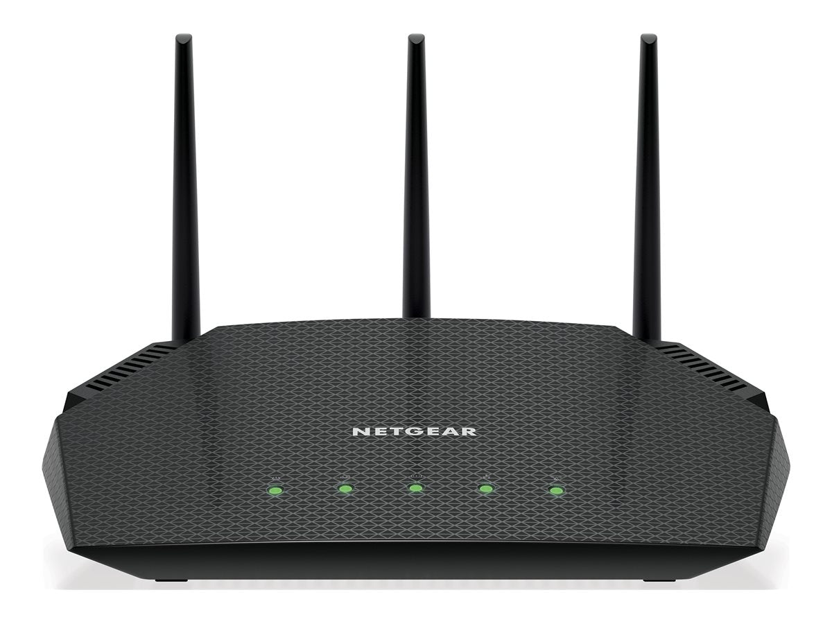 NETGEAR Nighthawk RAX36S - Wireless router - up to 2,000 sq.ft 4-port switch - 1GbE - Wi-Fi 6 - Dual Band RAX36S-100PAS