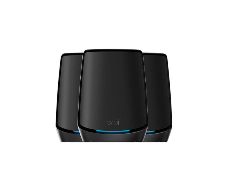 NETGEAR ORBI AX6000 Tri-Band WiFi 6 Mesh Router Bundle RBK863SB