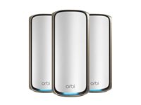 NETGEAR ORBI9 QB WiFi 7 Tri-Band Mesh 3-Pack with 1-Year Armor