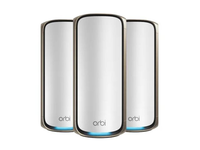 NETGEAR ORBI9 QB WiFi 7 Tri-Band Mesh 3-Pack with 1-Year Armor