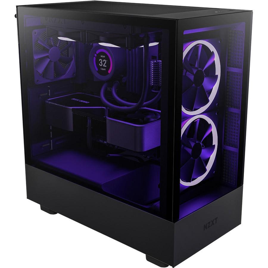 NZXT H5 Elite Premium Compact Mid-Tower Case CC-H51EB-01