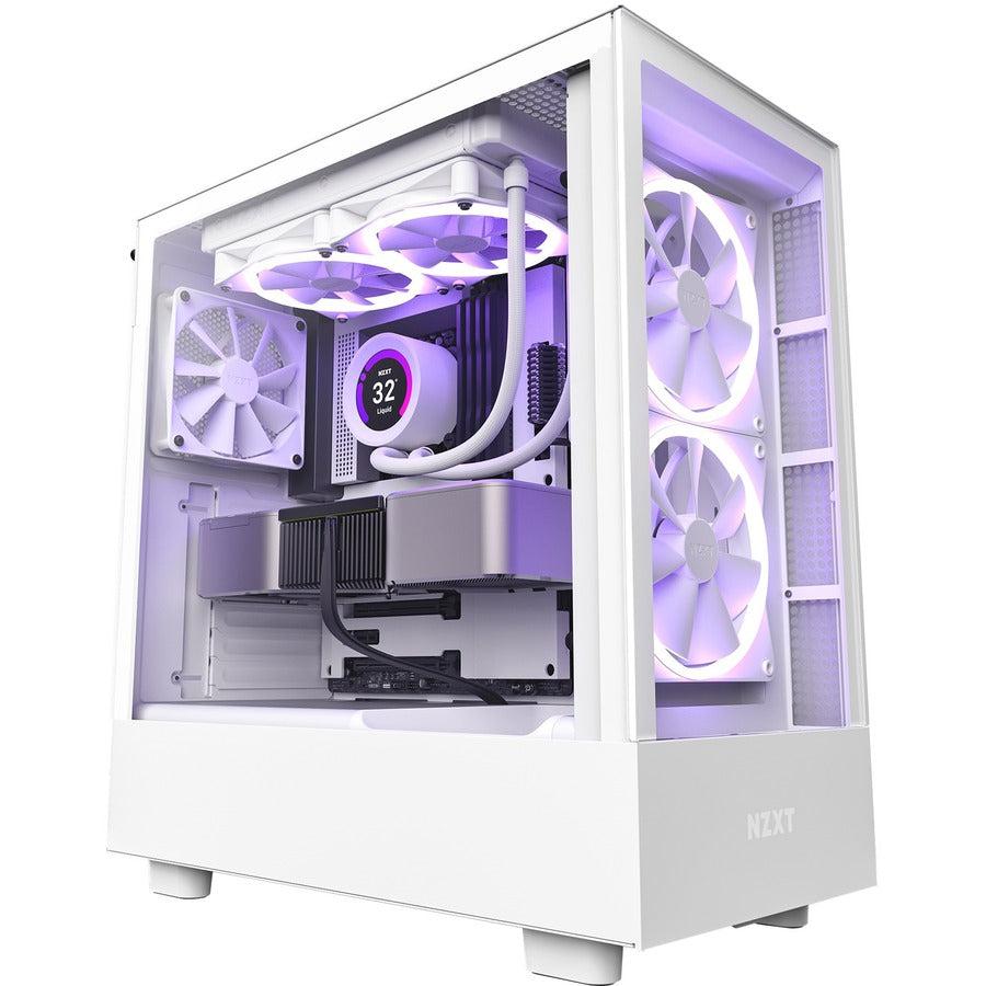 NZXT H5 Elite Premium Compact Mid-Tower Case CC-H51EW-01