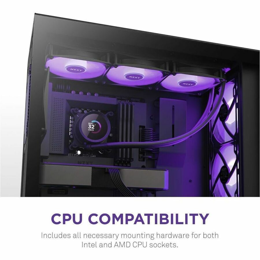 NZXT Kraken Elite 360 360mm AIO Liquid Cooler with LCD Display - 1 Pack