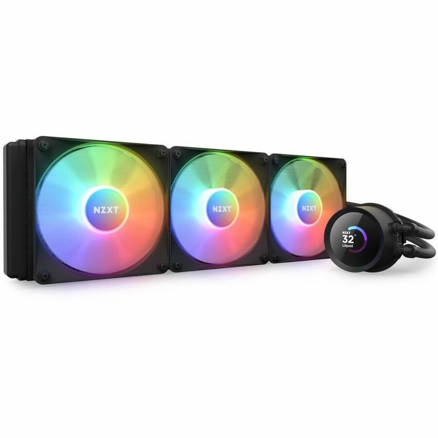 NZXT Kraken Elite 360 360mm AIO Liquid Cooler with LCD Display - 1 Pack