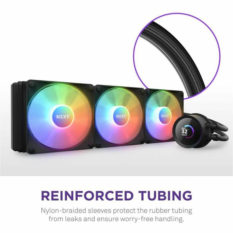 NZXT Kraken Elite 360 360mm AIO Liquid Cooler with LCD Display - 1 Pack