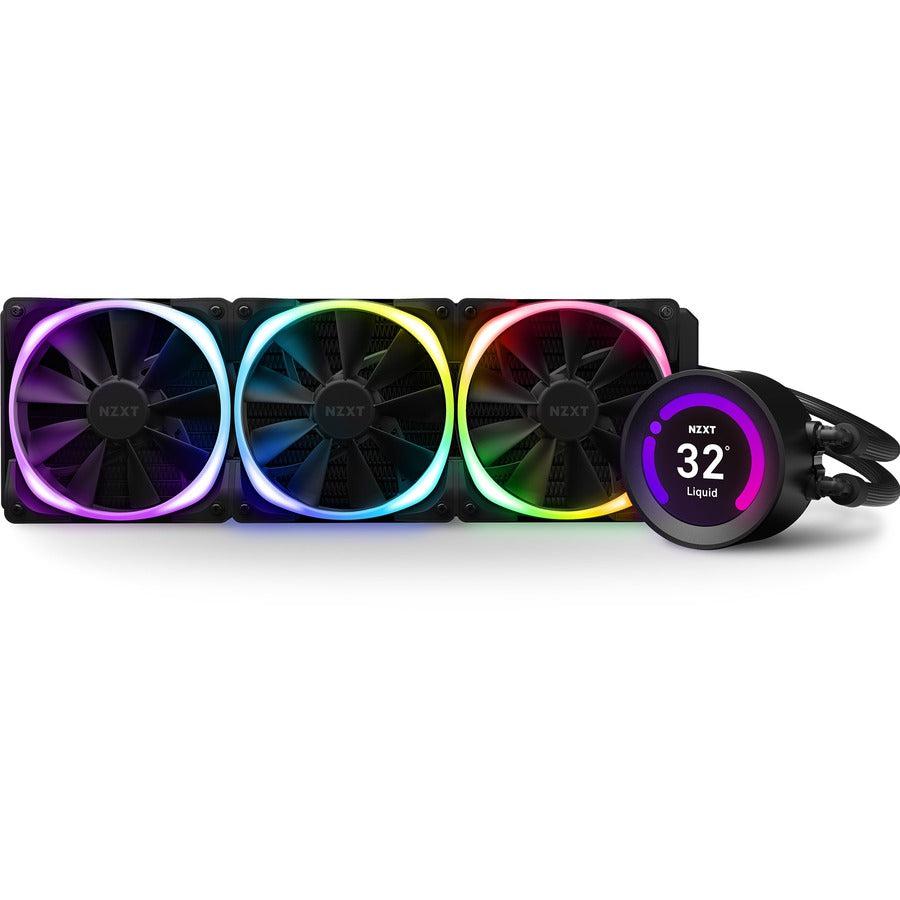 NZXT Kraken Z73 RGB 360mm Liquid Cooler with LCD Display RL-KRZ73-R1