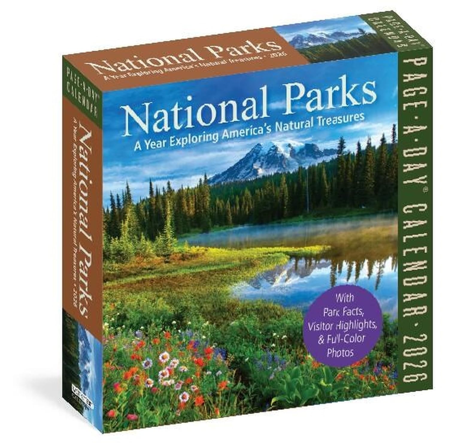National Parks Page-A-Day Calendar 2026