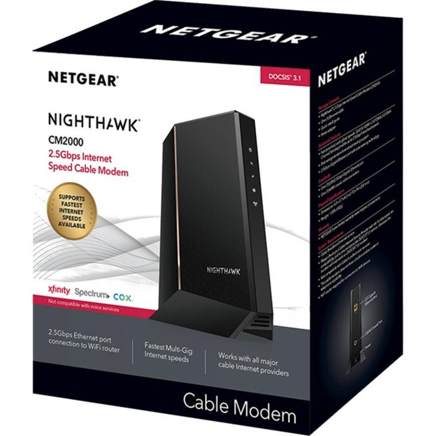 Netgear Nighthawk Modem 2.5 Gbps, LAN, WAN