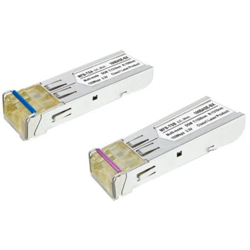 Netpatibles MFB-F40 Single Mode, 100Mbps SFP Fiber Transceiver - 40KM