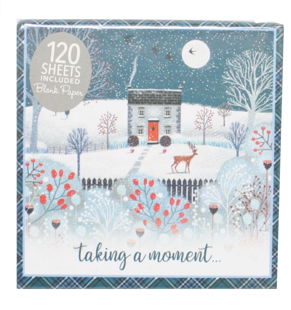 Note Paper Box - Winter House