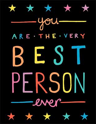 Notion Card - You're The Best All Occasion Card