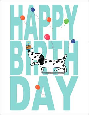 Notion - Horray Birthday Card