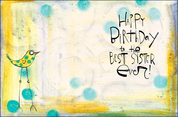 Notion - Sister Birthday Card